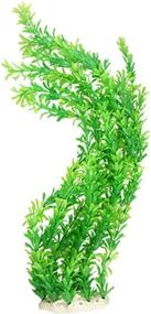 img 4 attached to 🌿 24-Inch Emulational Aquatic Green Leaves Plastic Plant for Fish Tank Aquarium by Saim - Enhancing SEO