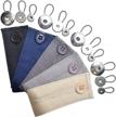 extend your wardrobe with a 17-piece button extender set: waist, collar, and cotton extenders for all your clothing needs logo