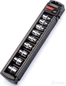 img 4 attached to MAXPOWER E-Torx Star Socket Set - 9-Piece 3/8-inch Set with Sizes E7-E20