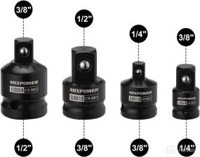 img 3 attached to MIXPOWER 4 Piece Impact Adapter Reducer