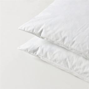 img 3 attached to 26x26 Euro Pillow Inserts - Shredded Memory Foam Fill for High Density and Long-lasting Support - Home, Couch, Hotel Collection - Cotton Fabric - 2 Pack
