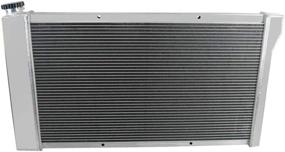 img 1 attached to Superior Cooling Performance: OzCoolingParts 4 Row Core Aluminum Radiator 🔥 for 1967-1972 Chevy Blazer/GMC Jimmy C10/C20/K10/K20/K30 S/T 35/3500 K5/K15/K1500 Pickup Truck