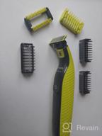 img 2 attached to Trimmer Philips OneBlade QP2620/20, black/green lime review by Siu Li ᠌
