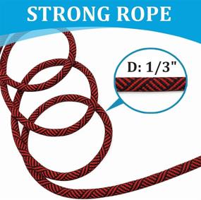 img 2 attached to 🐶 MayPaw Long Rope Dog Leash: 30ft & 50ft Training Lead for Small-Medium Dogs - Ideal for Walking, Hiking, Camping, Hunting, Recall Training