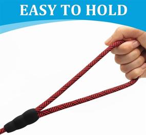 img 1 attached to 🐶 MayPaw Long Rope Dog Leash: 30ft & 50ft Training Lead for Small-Medium Dogs - Ideal for Walking, Hiking, Camping, Hunting, Recall Training