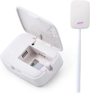 🦷 antibacterial toothbrush sterilizer sanitizer for optimal dental hygiene logo