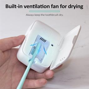 img 3 attached to 🦷 Antibacterial Toothbrush Sterilizer Sanitizer for Optimal Dental Hygiene