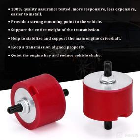 img 3 attached to 🔧 PTNHZ OEM Replacement Transmission Mount Compatible with BMW E34 E36 E39 E46 E82 E88 E90 E91 E92 E93 F22 F23 F30 F32 F33 F36 F80 F82 F83 Z3