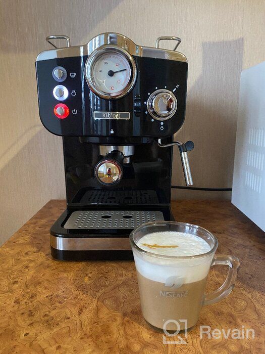 img 1 attached to Coffeemaker Kitfort KT-739, black review by Felicja Majewska ᠌
