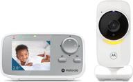 👶 motorola baby monitor - vm482 anxl video baby monitor with camera, mood light, 1000ft range, 2.8" color screen, one-way audio, manual pan/tilt, digital zoom, sound level indicator, night vision logo