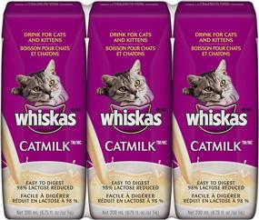 img 4 attached to WHISKAS Cat Milk Plus Drink for Cats & Kittens - 6.75oz (8 Boxes of 3-count)