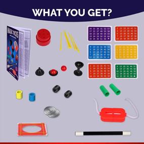 img 2 attached to Kids Magic Trick Set 1 - Over 35 Easy Tricks With Wand, Manual & More For Beginner Magicians - Best Gift Idea!