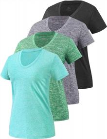 img 4 attached to Stay Cool And Comfy With Xelky Women'S Moisture Wicking Athletic Tees - Perfect For Workouts!