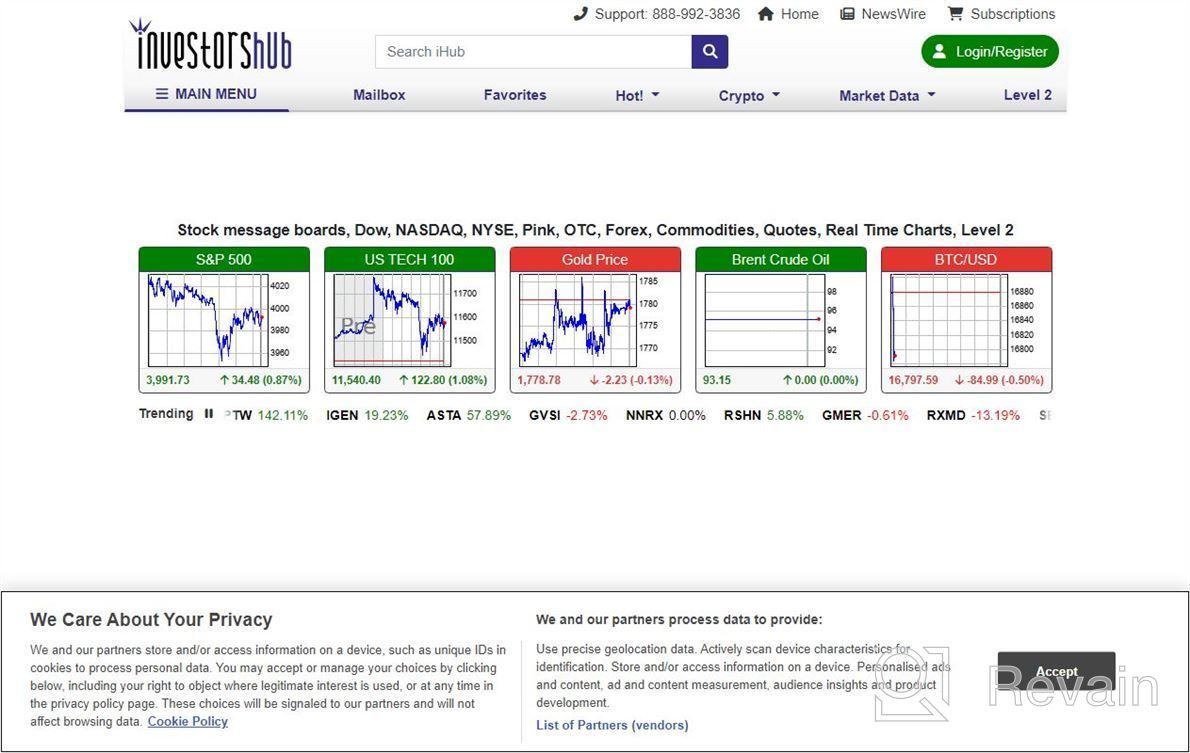 img 1 attached to InvestorsHub Newswire review by Francisco Garcia