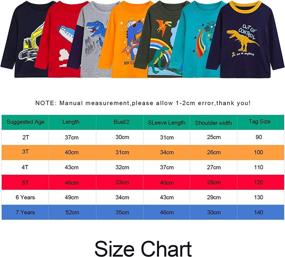 img 1 attached to 👕 Auranso Tshirts 3 Pack: Premium Boys' Crewneck T Shirt Set - Tops, Tees & Shirts