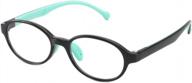 👓 cyxus blue light blocking glasses for kids and teens: protect youth eyes from strain & uv, boys/girls computer eyeglasses logo