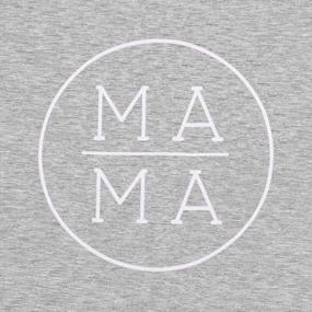 img 1 attached to EGELEXY Women'S Mama Letter Printed Short Sleeve T-Shirt Blouse For Mother'S Day Casual Graphic Tee
