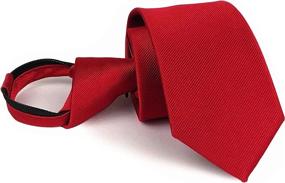 img 2 attached to 👔 Men's Accessories: Stylish and Elegant Zipper Necktie for Formal Attire