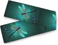 table runner summer dragonfly pattern 13"x70" kitchen holiday wedding dining party banquet decor logo