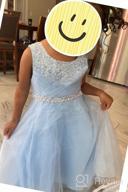 img 1 attached to Castle Fairy Pageant Wedding Communion Girls' Clothing for Dresses review by Cindy Hurst