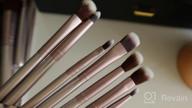 img 1 attached to JPNK Makeup Brush Set - 16 Brushes + 3PCS Silicone Facial Mask Brush & Face Mask Brush Soft Silicone Mud Applicator (Purple) review by Jeff Wells