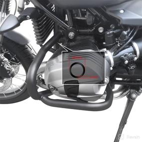 img 2 attached to 🛡️ COPART Motorcycle Engine Guard: Ultimate Protection for BMW R Nine T Scrambler R9T Racer Pure 2014-2022 - Highway Crash Bar Crashbar Frame Protector Slider Bumper