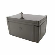 secure your electrical projects with fielect plastic waterproof junction box - 11.81" x 7.87" x 6.30 logo