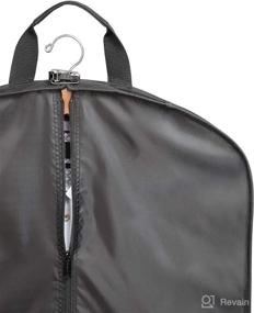 img 1 attached to 🧳 WallyBags® 40” Deluxe Travel Garment Bag: The Ultimate Solution for Wrinkle-Free Travel