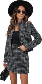 img 1 attached to 👩 SweatyRocks Women's Business Pieces: Blend Style and Sophistication with Women's Clothing at Suiting & Blazers