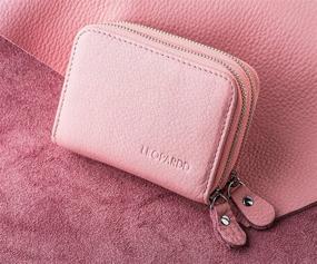 img 1 attached to Blocking Leather Wallet Excellent Genuine Women's Handbags & Wallets ~ Wallets
