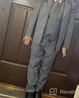 img 1 attached to NaineLa 👔 Boys' Formal Suit Set review by Sonny Flores