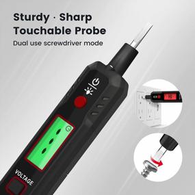 img 3 attached to VT500 Voltage Tester: 12V-300V Non-Contact & Contact, LCD Display, Buzzer Alarm & Wire Breakpoint Finder