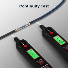 img 1 attached to VT500 Voltage Tester: 12V-300V Non-Contact & Contact, LCD Display, Buzzer Alarm & Wire Breakpoint Finder