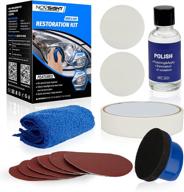 novsight headlight restoration kit: restore, protect and clean headlights with ease - car cleaning restorer kit, headlight cleaner repair polish, no power tools required logo