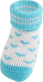 img 2 attached to 🧦 Puppia Sky Blue Angel Heart Socks for Dogs - Set of 4, Medium Size