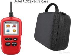 img 4 attached to 🔍 Autel AL329 (AL329-CASE): Advanced Auto Diagnostic Scanner with Protective Carrying Case