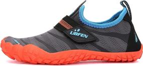 img 2 attached to 👣 KUBUA Quick Dry Girls' Barefoot Shoes for Walking and Diving - Athletic Gear