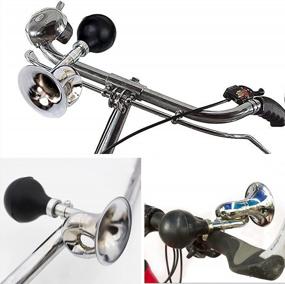 img 2 attached to Ride In Style With EZYoutdoor'S Retro Aluminum Alloy Bike Horn - Perfect For Kids Bikes