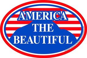 img 4 attached to Prismatix Patriotic Magnet - American Flag With Bright Colors - Long Lasting Magnets For Cars - Refrigerator And Car Decals - Magnetic Fridge Decal - Made In USA (6&#34