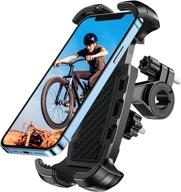 📲 viccux motorcycle phone mount, enhanced stability [no falling off] [zero shaking] [effortless install & removal] adjustable bike phone mount, scooter bicycle phone holder compatible with iphone 13 pro max/12, galaxy s20, 4.7-6.8’’ логотип