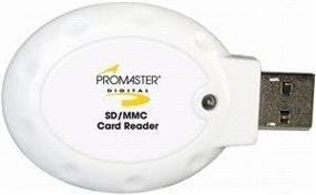 img 1 attached to 📸 Enhanced ProMaster USB 2.0 Pocket Card Reader for Secure Digital / MultiMedia Card with Improved SEO