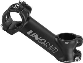 img 4 attached to FOMTOR 31.8 Bike Stem With 35 Degree Rise And Length Options Of 70Mm, 90Mm, And 110Mm - Ideal For 1.25" Handlebar Mountain Bikes, Road Bikes, MTBs, And BMXs