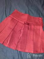 img 1 attached to Bienzoe Classical Pleated School Uniform Girls' Clothing for Skirts & Skorts review by Dick Grayson