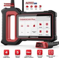 🚗 thinkcar obd2 scanner: 2022 newest thinkscan plus s6 abs,srs,ecm,tcm system diagnostic scan tool with 5 special services - 100,000+ cars code reader and lifetime free update логотип