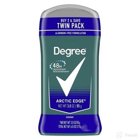 img 4 attached to Stay Fresh and Cool ❄️ All Day: Degree Men Extra Deodorant Arctic