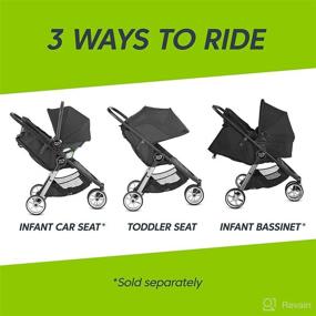 img 1 attached to 👶 Compact Lightweight Baby Jogger City Mini 2 Stroller (2019) - Quick Fold, Sepia