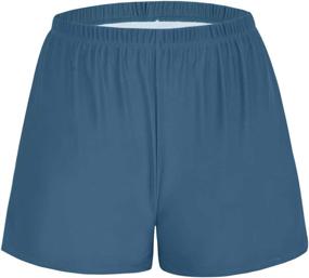 img 3 attached to 🩱 Firpearl Women's Boyleg Swimwear: Stylish Shorts for Trendy Women's Clothing