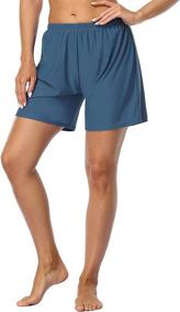 img 4 attached to 🩱 Firpearl Women's Boyleg Swimwear: Stylish Shorts for Trendy Women's Clothing