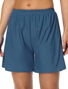 img 2 attached to 🩱 Firpearl Women's Boyleg Swimwear: Stylish Shorts for Trendy Women's Clothing
