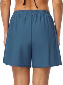 img 1 attached to 🩱 Firpearl Women's Boyleg Swimwear: Stylish Shorts for Trendy Women's Clothing